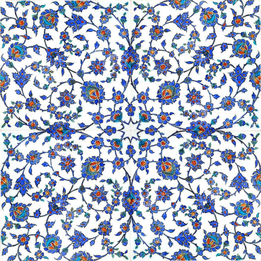 Ancient Turkish Tiles Wall Mural