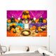 Mexican day of the dead altar (Dia de Muertos) 