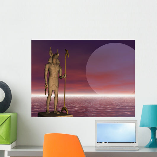 Anubis on Guard Wall Mural