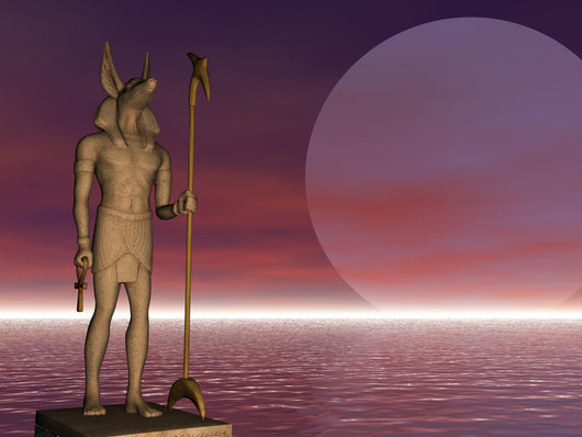 Anubis on Guard Wall Mural