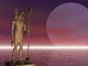 Anubis on Guard Wall Mural