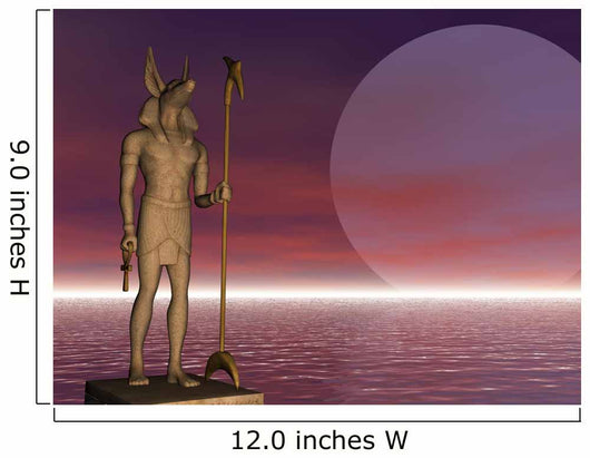 Anubis on Guard Wall Mural
