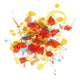 watercolor splash Wall Decal