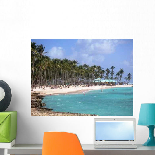 Plage Des Iles Turkoises Wall Decal