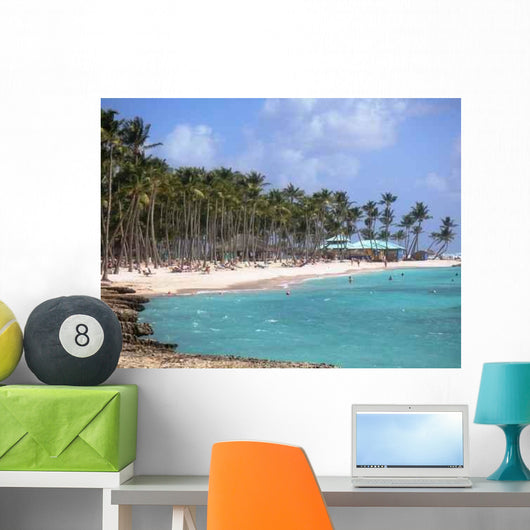 Plage Des Iles Turkoises Wall Decal