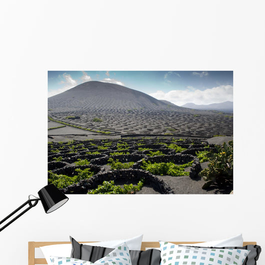 paisaje de lanzarote Wall Mural