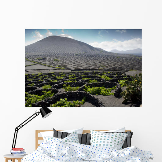 paisaje de lanzarote Wall Mural