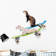 Ferrets Riding Skateboards Wall Decal