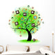 Tree of music (vector) 