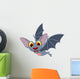 Cartoon Halloween bat flying Wall Decal