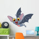 Cartoon Halloween bat flying Wall Decal