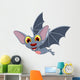 Cartoon Halloween bat flying Wall Decal