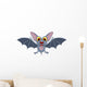 Cute Cartoon Halloween bat flying Wall Decal