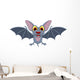 Cute Cartoon Halloween bat flying Wall Decal