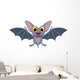 Cute Cartoon Halloween bat flying Wall Decal