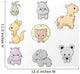 Set of Wild Animals Wall Decal