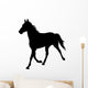Vector Silhouette of Horse Wall Decal