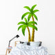 Two Palm Trees Wall Decal