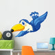 A blue bird Wall Decal