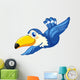 A blue bird Wall Decal
