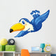 A blue bird Wall Decal