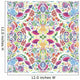 Mosaic Vector Seamless Pattern Wall Decal