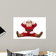 Hilarious and funny Santa Claus confused while sitting 