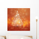 Vector Illustration of a Stylized Christmas Tree 