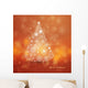 Vector Illustration of a Stylized Christmas Tree 