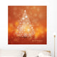 Vector Illustration of a Stylized Christmas Tree 