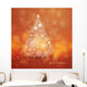 Vector Illustration of a Stylized Christmas Tree 
