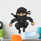 Vector illustration of Cartoon Ninja 