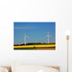 Energy Blue and Yellow Wall Decal
