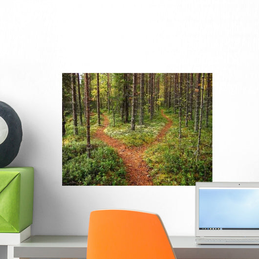 Crossroads Forest Wall Decal