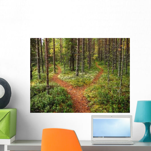 Crossroads Forest Wall Decal
