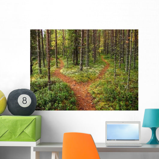 Crossroads Forest Wall Decal