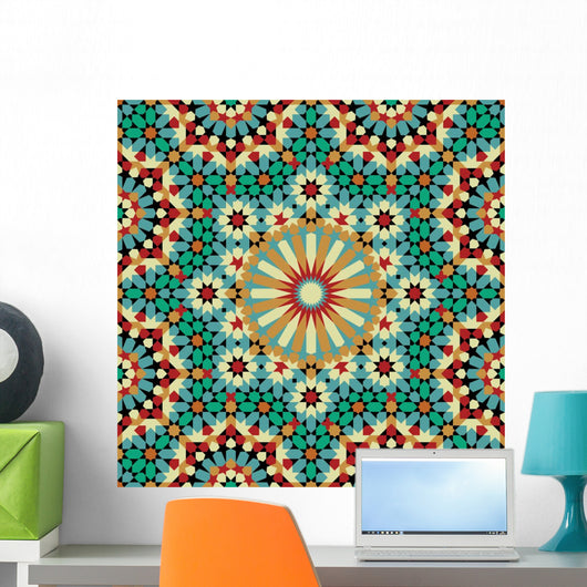 Nawa Seamless Pattern Eight Wall Decal