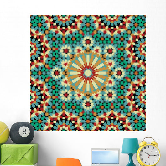 Nawa Seamless Pattern Eight Wall Decal