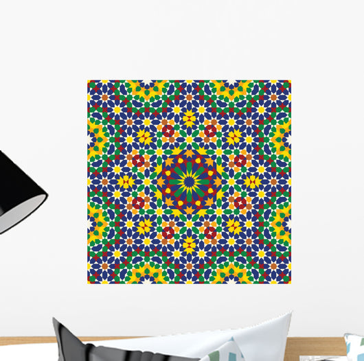 Nawa Seamless Pattern Five Wall Decal