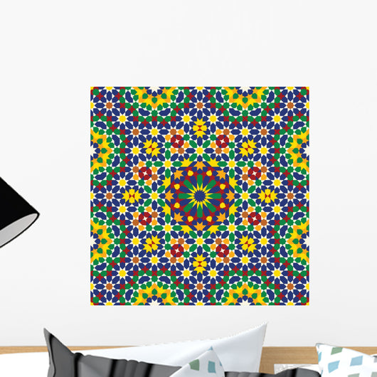 Nawa Seamless Pattern Five Wall Decal