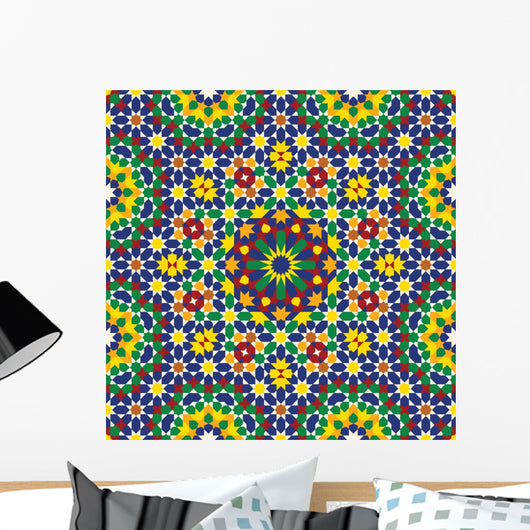Nawa Seamless Pattern Five Wall Decal