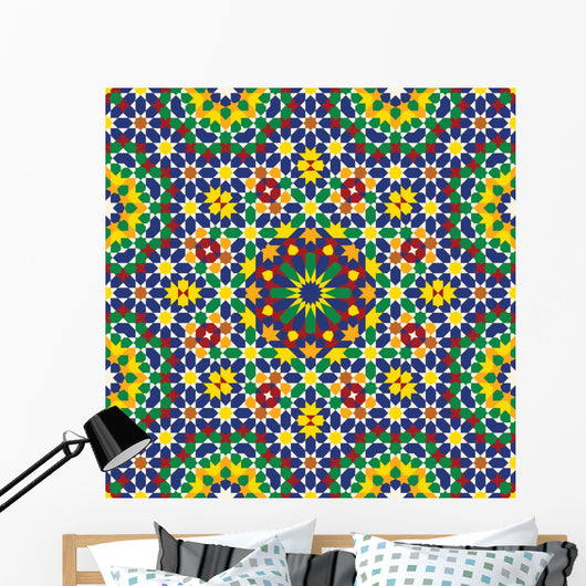 Nawa Seamless Pattern Five Wall Decal