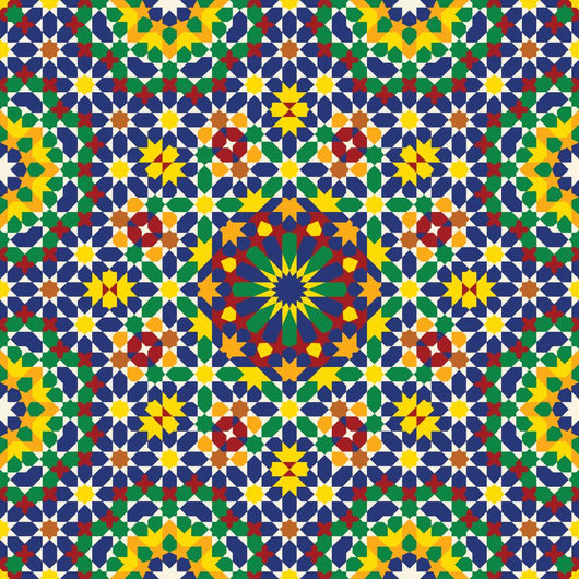 Nawa Seamless Pattern Five Wall Decal