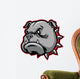 Bulldog Mascot Wall Decal
