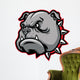 Bulldog Mascot Wall Decal