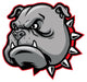 Bulldog Mascot Wall Decal