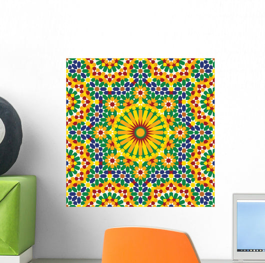 Nawa Seamless Pattern Seven Wall Decal