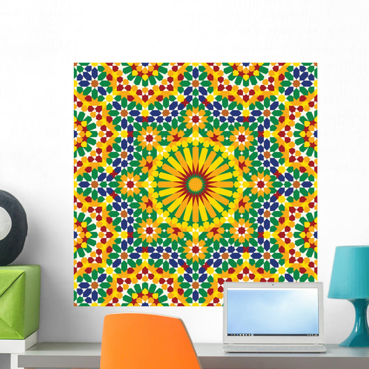 Nawa Seamless Pattern Seven Wall Decal