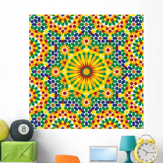 Nawa Seamless Pattern Seven Wall Decal