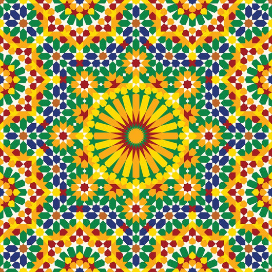 Nawa Seamless Pattern Seven Wall Decal
